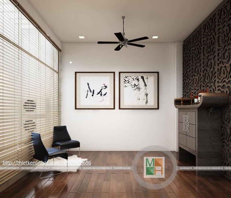 Thiết kế nội thất nhà liền kề